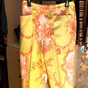 Asian inspired print pants